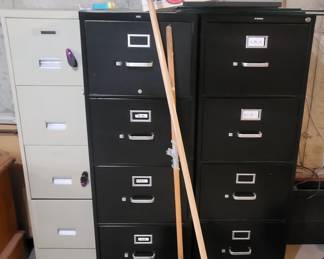 Filing cabinets