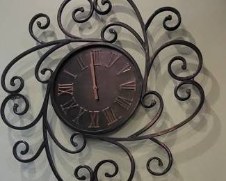 Iron clock