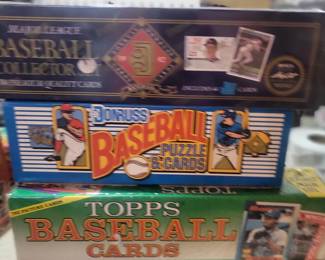Unopened baseball cards