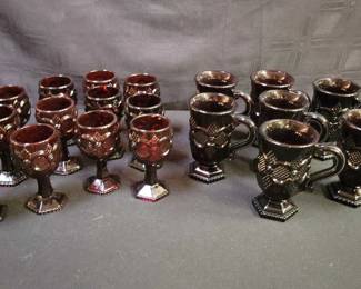 Vintage Cape Cod Glasses