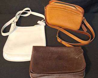 3 Vintage Coach Bags