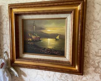 . . . nice nautical oil