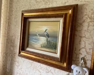 . . . a nice oil seascape