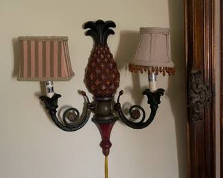 . . . pineapple sconce