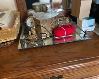 . . . retro dresser mirror