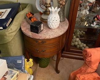 . . . matching end table