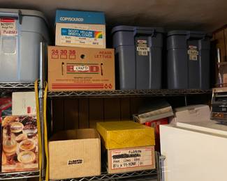 . . . more tote bins waiting to be explored