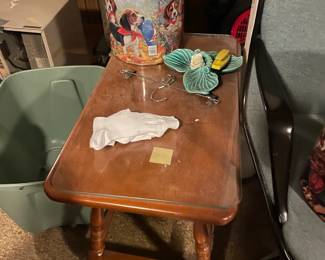 . . . end table
