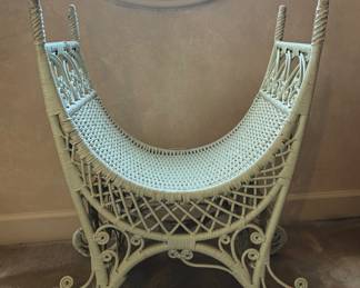 Lovely Old Wicker Seat