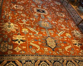 Beautiful Heriz 12x14 room size- Beautiful Colors