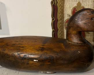 Old Wooden Decoy