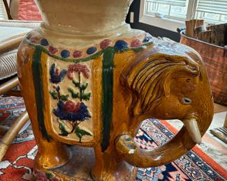 Elephant Garden Stool