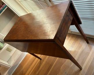 Small Antique Drop Leaf Table
