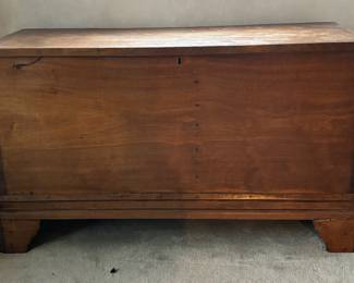 Beautiful Antique Walnut Blanket Chest