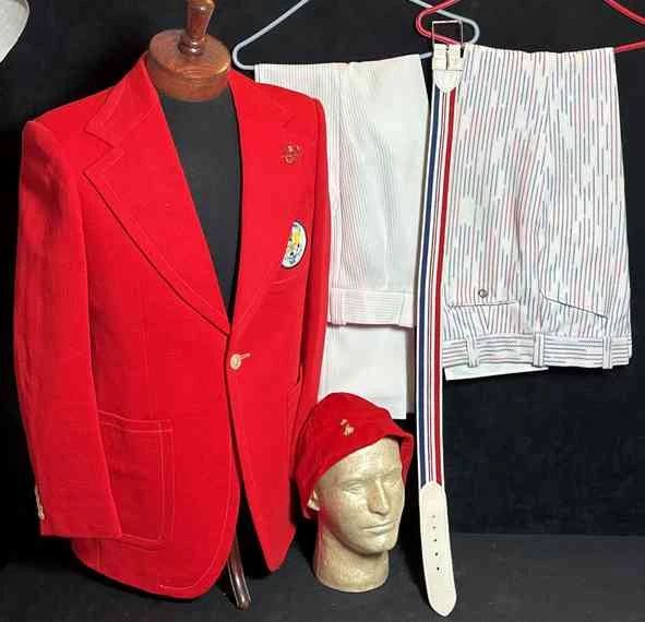 1972 Munich Olympics Jacket, Pants, Hat Belt