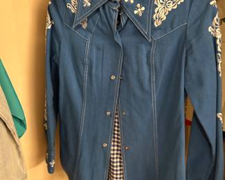 Marshall Ruoso Denim Western Shirt