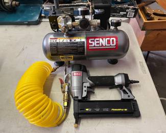 Senco Air Compressor with Nail Gun - New