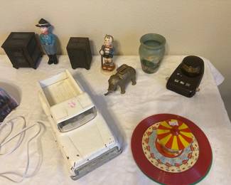 old banks and other collectibles