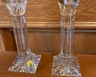 Waterford crystal candlesticks