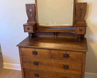 antique English dresser