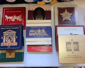 Texas Capitol ornaments