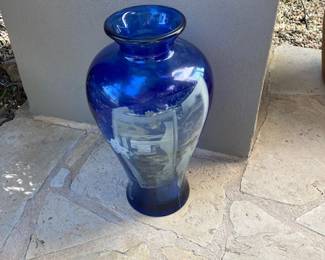 decorative glass vase