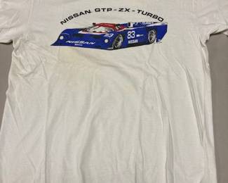 large selection of t-shirts dating back to the 70's and 80's