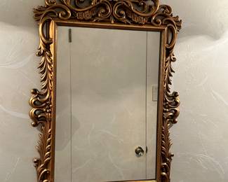 Ornate Gold Mirror