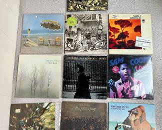 Vintage Vinyl Records Rock, Blues, and More: Jethro Tull, Fleetwood Mac, Neil Young, Sam Cooke