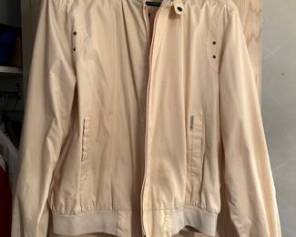 Vintage White Zip Up Jacket