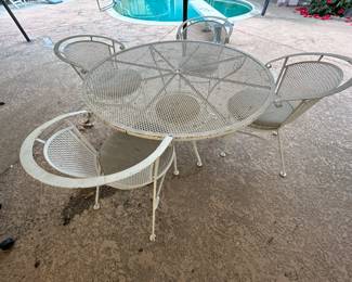Vintage Metal Patio Set
