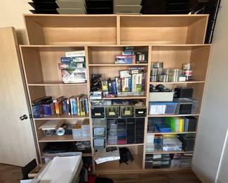 Wood Storage Shelves 