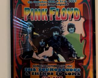 Whiskey a Go Go Pink Floyd Concert Poster
