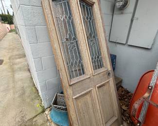 Stained Glass Door