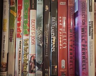 Huge DVD Movie Library: Benji, Benny & Joon, Beowulf, Best Laid Plans, Saturday Night Live Will Ferrell Collection...