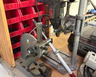 Hand Drill Stand and Press