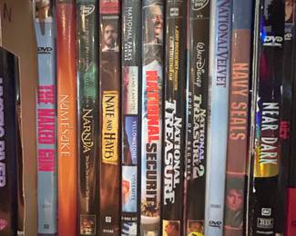 Huge DVD Movie Library