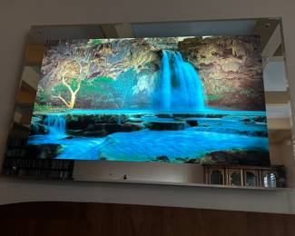 Lighted Scenic Waterfall Wall Art and Light