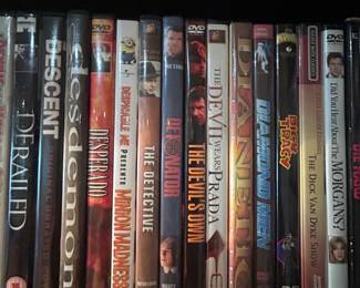 Huge DVD Movie Library