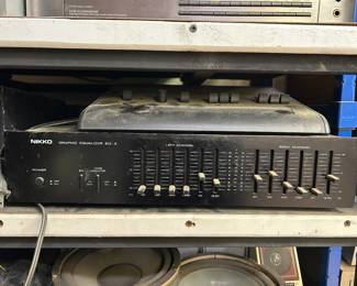 Vintage Stereo Equipment: Nikko Equalizer