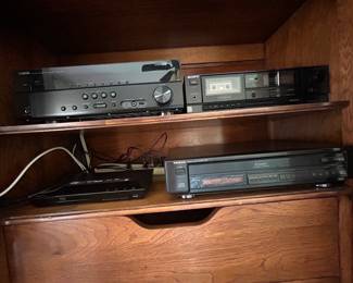 Vintage Electronics: Cassette and CD Player