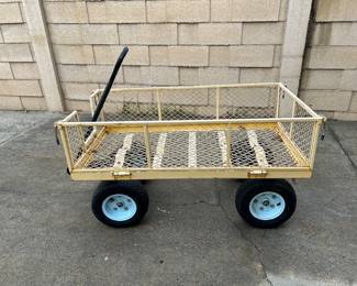 Metal Wheeled Cart