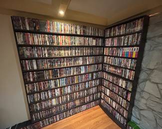 Huge DVD Movie Library