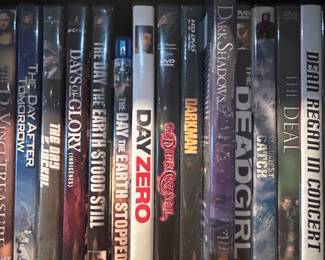 Huge DVD Movie Library