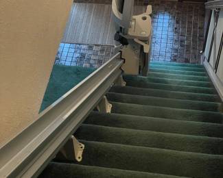 Two year old chair lift with remote 13’