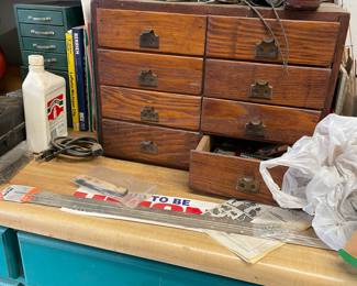 Vintage tool box