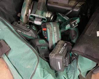 Bag of power tools
