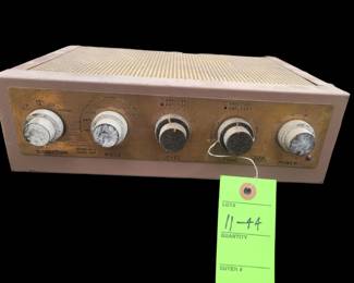 EICO AF-4 Stereo single ended 6BQ5 integrated amp