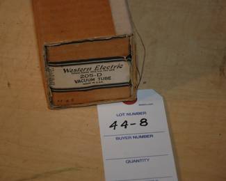 NOS Western Electric 205D Tube (2 of 2) 