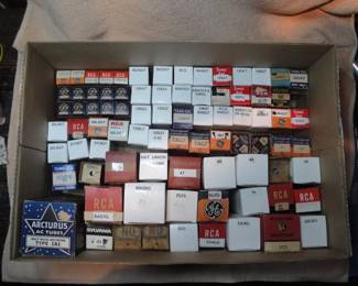 Box lot of tested, boxed tubes